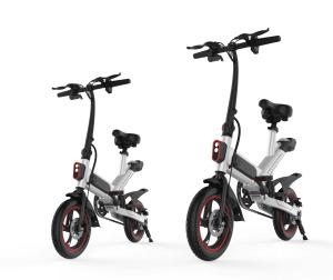China Energy Saving Electric Powered Bike , Fold Up Electric Bike Eco - Friendly wholesale