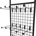 Mobile 400mm Depth 1800mm Height Socks Slipper Rack Stand