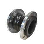 DN300 Pipe Connector Flange Type Rubber Bellow Pump Epdm Double Sphere Expansion