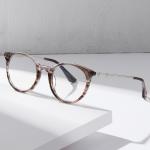 Retro Round Acetate Metal Glasses Blue Light Blocking Gaming Computer Anti UV