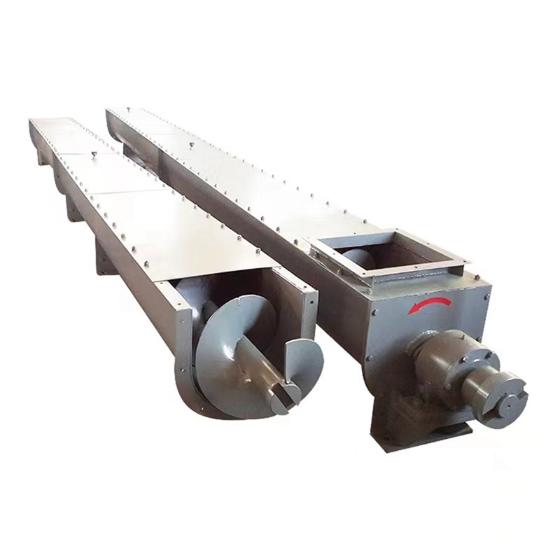 OEM Custom Heat Resistant Flexible Screw Auger Conveyor for Heating Oil Steam