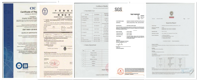 Dockyard Slipway Shipyard Inflatable Marine Airbag ISO14409 Approved 3