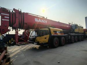 China 2021 SAC 450T SANY Truck Crane 450 Ton Heavy Duty Truck Crane 78m Tower Boom wholesale