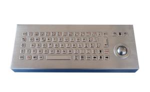 China 71 Keys Desktop Industrial Metal Keyboard With USB Connection Plug wholesale