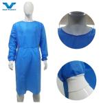 45gsm Sterile SMS Medical Surgical Gown For Dental Hospital Operation Protective