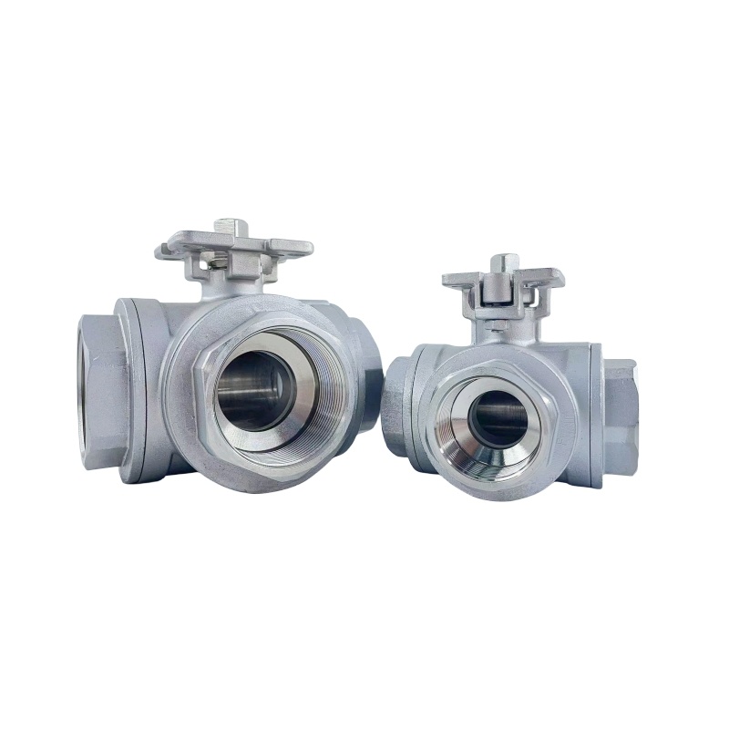 Manufacturer Tee High Platform Stainless Steel Wire Buckle Ball Valve