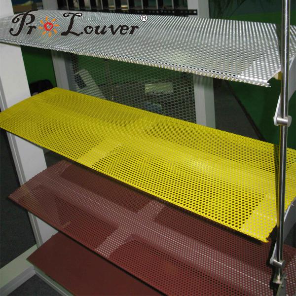 Customized Size ! Aluminum Aerowing Sun Louver Facade System