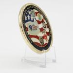 Souvenir 2D Laser Engraved Coins Custom Metal Coins Round Custom Brass Coins