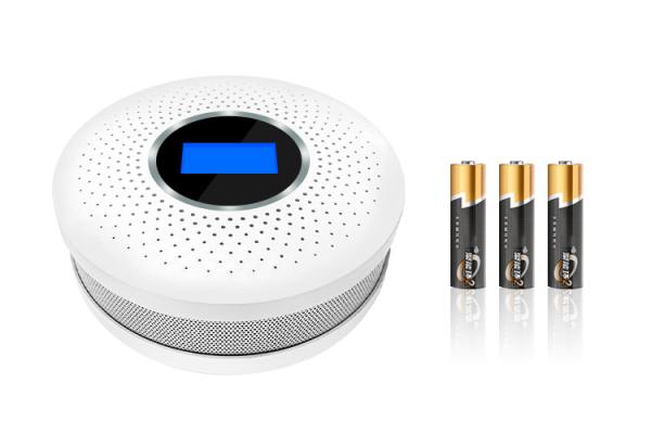 Battery Operated Independent Smoke Detector Alarm Carbon Monoxide Alarm