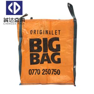 China Flexible Container Big Fibc Jumbo Bags 1000kgs Loading Weight For Mining Industry on sale