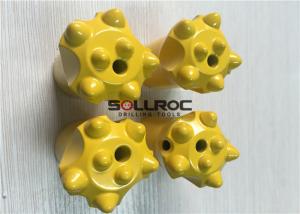 China 34mm-43mm Diameter Tapered Button Bits For Geotechnical Borehole Drilling on sale