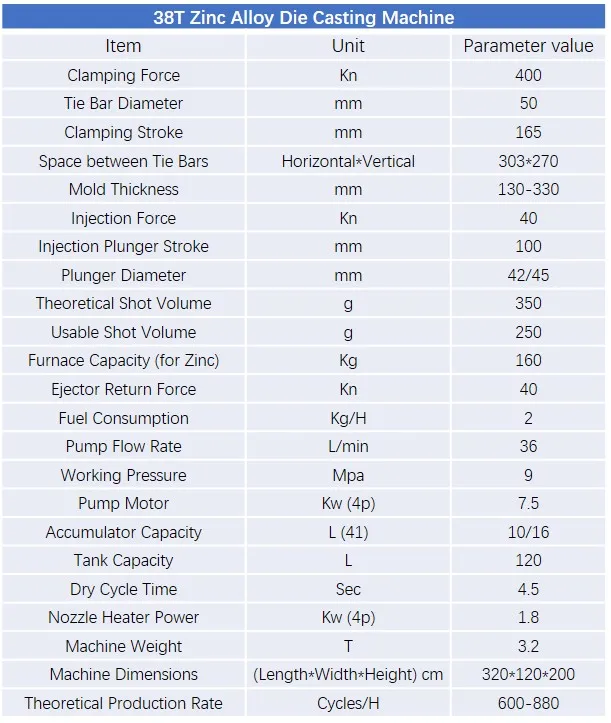 Hot Chamber Die Casting Machine Zipper Puller Die Casting Machine Zinc Alloy Zipper Tabs & Pullers Machine