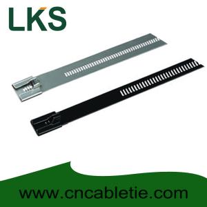 China 7×500mm Ladder Type Stainless Steel Cable Tie wholesale