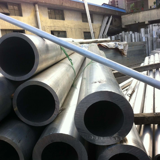 Industrial Pure Aluminium Pipe 1050 1060 SCH 40 Polished Silver Round For Refrigerator