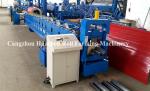 5'' Steel Rain Gutter Roll Forming Machine For Villa Roofing Spout