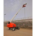 80Feet / 25 Meter Telescoping Boom Crane 350KG ISO / Gost Certification