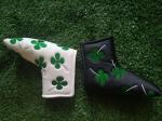 Four Leaf Clover headcover , Golf headcover , golf headcover , putter headcover
