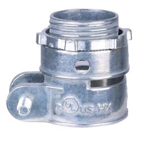 China Straight Metal Squeeze Connector Electrical Conduit Joints UL / SGS Certification wholesale