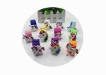 Colorful Custom Silicone Bracelets , Printed Silicone Wristbands For Kids