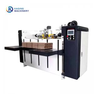 China Single Piece Cartons Corrugated Box Stitching Machine With Computer Screen For Case Maker wholesale