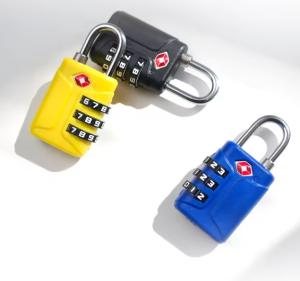 China Integrated Small Combo TSA Travel Locks For Airways Luggage wholesale