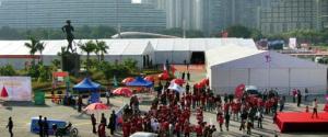 China Big Outdoor Activities PVC Tent For Sale wholesale
