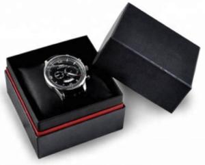 China 400G Coated Folding Watch Box Gift Packaging Box PMS Printing wholesale
