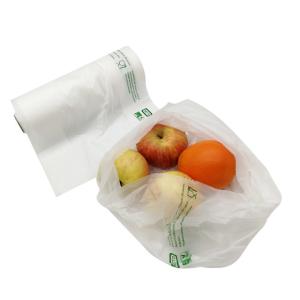 China Cornstarch Based Custom Biodegradable Clear Produce Bags For Fruits &amp; Vegetable wholesale