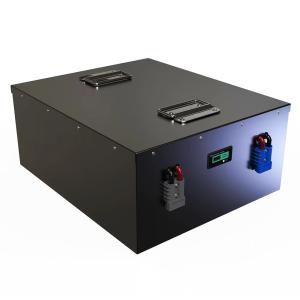 China LiFePO4 Lithium Ion AGV Batteries Pack 72V 100Ah Customized wholesale