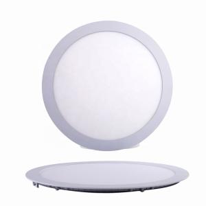 China Recessed Ceiling Round LED Flat Panel Light Antirust Aluminum Alloy wholesale