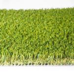No Glare Tennis Synthetic Grass Olive Curved Silk Yarn Shape