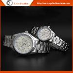 018A Steel Couple Watch Kerean Fashion Jewelry Watch Hotsale USA Quartz Watch