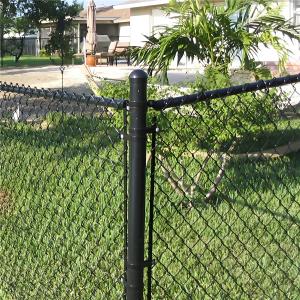 China 6ft Black Animal Weaving Chain Link Fence And Poles 100 Meter Roll wholesale