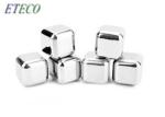 Wine Drinking Silver Stainless Steel Ice Cubes Dishwasher Safe Unbreakable