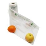 Cornstarch Based Custom Biodegradable Clear Produce Bags For Fruits & Vegetable