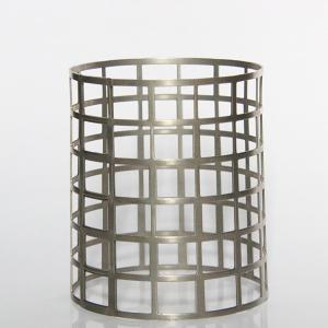 China 1.5mm 904L Rectangular Perforated Filter Tube Square Holes wholesale