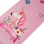 Color Printed Suede Yoga Mat, Gymnastics Mats, Microfiber mats for Hot Yoga