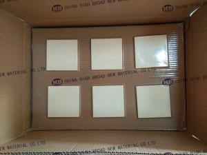 China Alumina Silicon Carbide Boron Carbide Tiles NIJ IV Ceramic Armour Plate For Vehicles wholesale