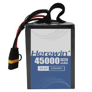 China Herewin Semi-Solid State Battery 14S 53.2V 45000mAh The Perfect Combination of Energy Density and Durability wholesale