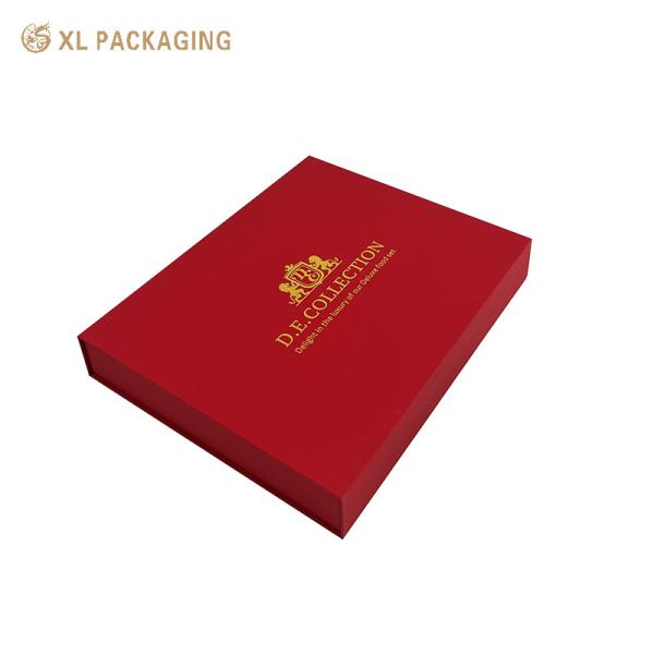 Custom Foldable Magnetic Gift Box with PVC Tray for Tea Honey Gift Collection