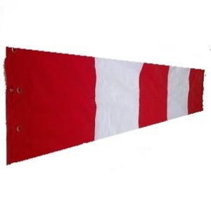 China PVC / Nylon Heliport Windsock Red White / Orange White 1.2m 2.4m 3.6m wholesale