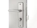 External Stainless Steel Door Latches Mortise Style Lock Single Role 6 Beads