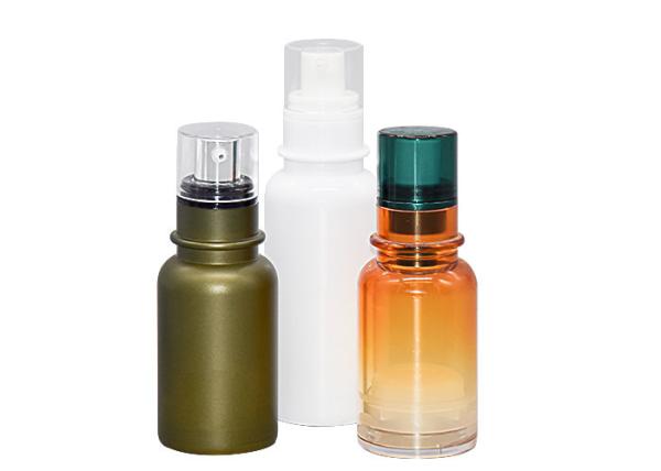Cosmeceutical 30ml 50ml Empty AS Plastic Airless Pump Bottle For Skin Care