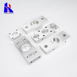 China OEM ODM Precision Aluminum Part Silver Polishing Parts CNC Machining Service wholesale