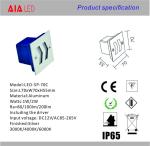 Modern Stainless steel cover waterproof IP65 3W 3year warranty led stair light