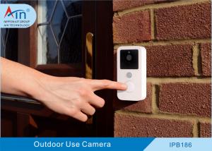 China High Definition Battery Powered Wireless Video Doorbell With Wide Angle Peephole wholesale
