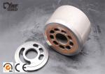 Silver Excavator Hydraulic Parts Cylinder Block YNF01185 Long Working Life