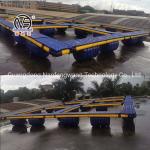 Green And Yellow Pontoon Cage Fish Net Cage Fish Culture With Customization