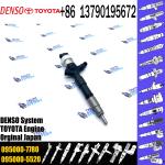 Common Rail Fuel Injector 095000-7781 095000-7780 Diesel Injector 095000-7780