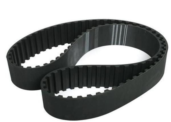 Red / Black Colour Rubber Timming Belt Corrugator Belt For Power Transmission